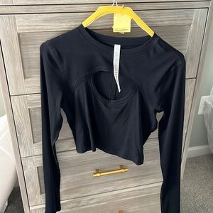 Black, Lululemon top